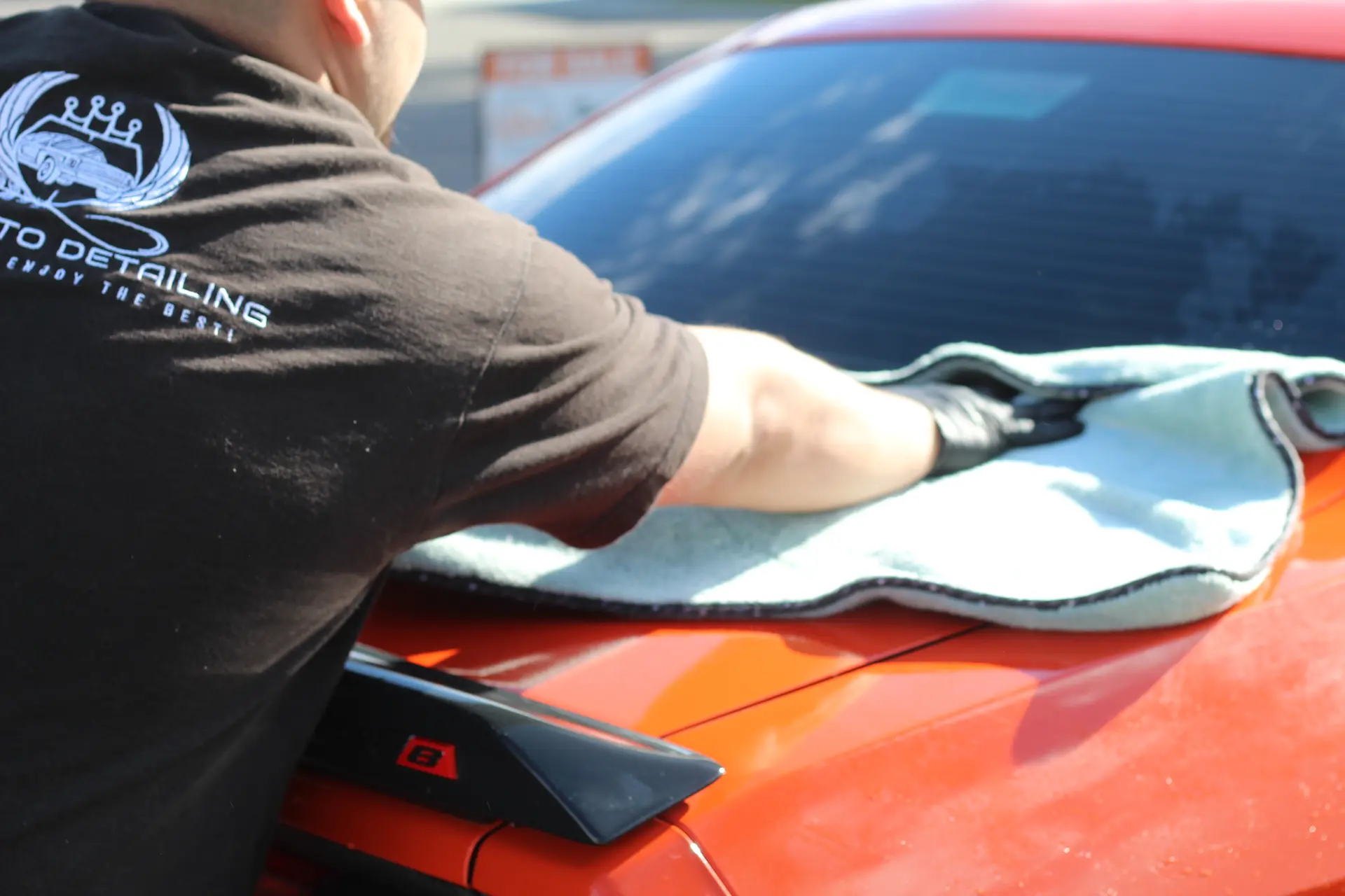 Dodge Challenger hood exterior detail — Box Elder County