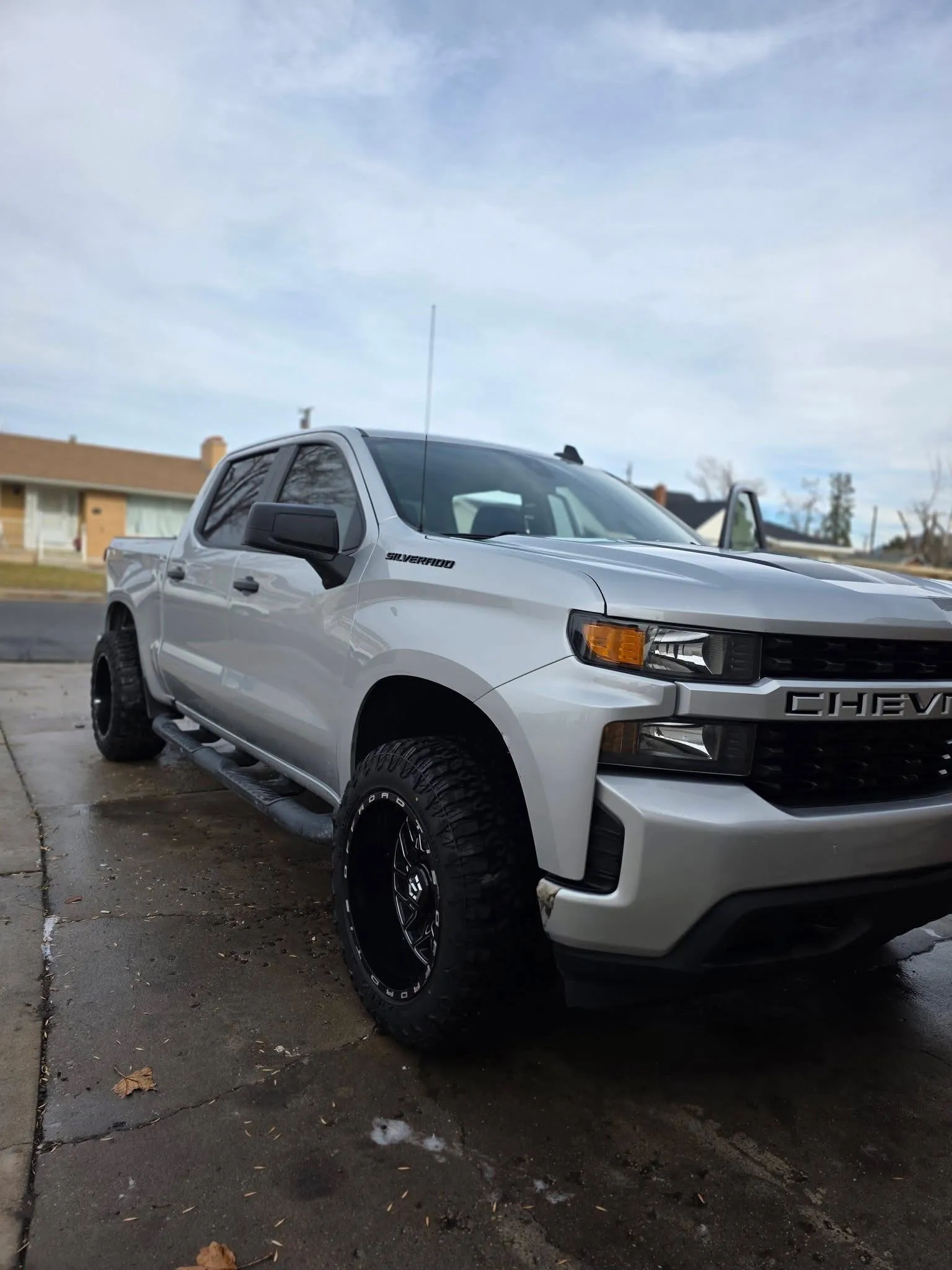 Detailed Chevy Silverado exterior